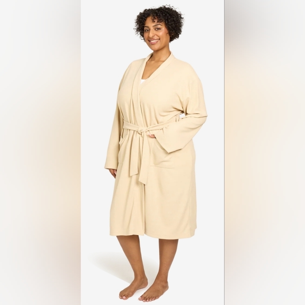 NWT | Line & Dot | Waffle Knit Robe | L/XL